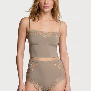 ✨ NWT Victorias Secret Modal Soft Lace Trim Cami Set